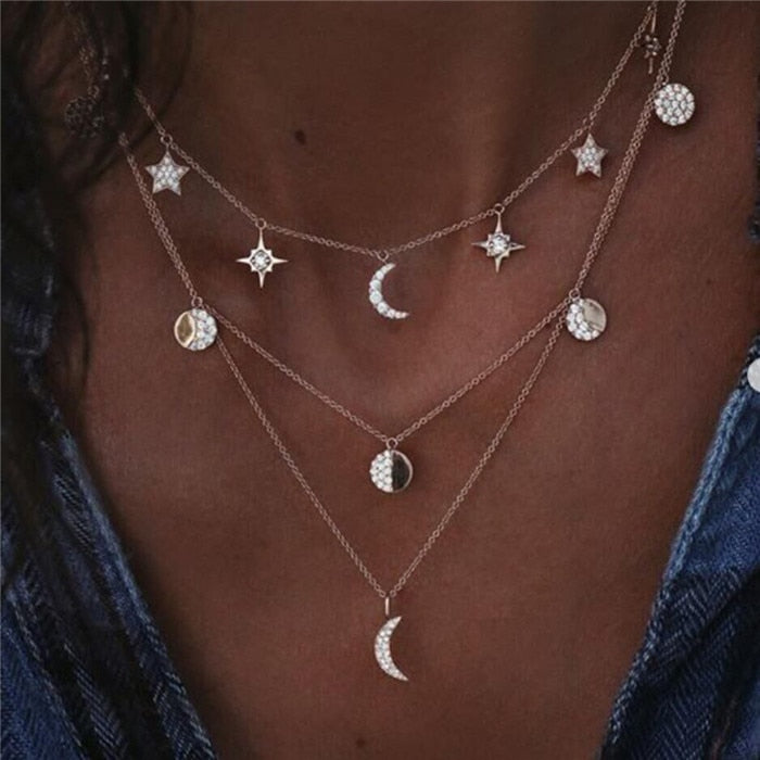 Women's Fashion Multilayer Necklaces