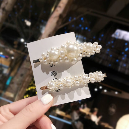 Fashion Pearls Hairclips for Women