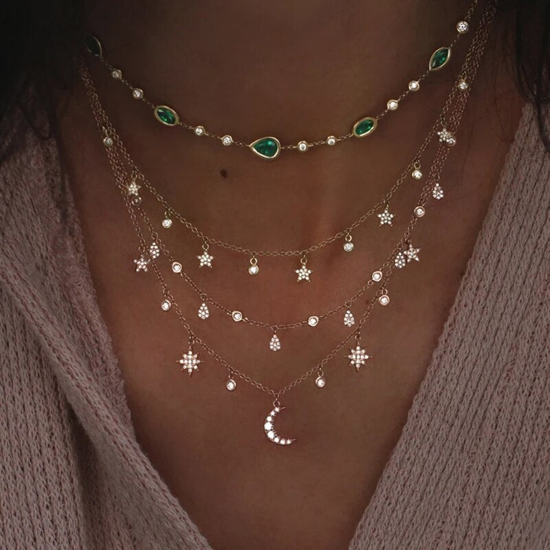 Women's Fashion Multilayer Necklaces