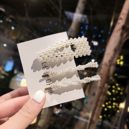 Fashion Pearls Hairclips for Women