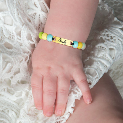 Personalized Baby Name Bracelet