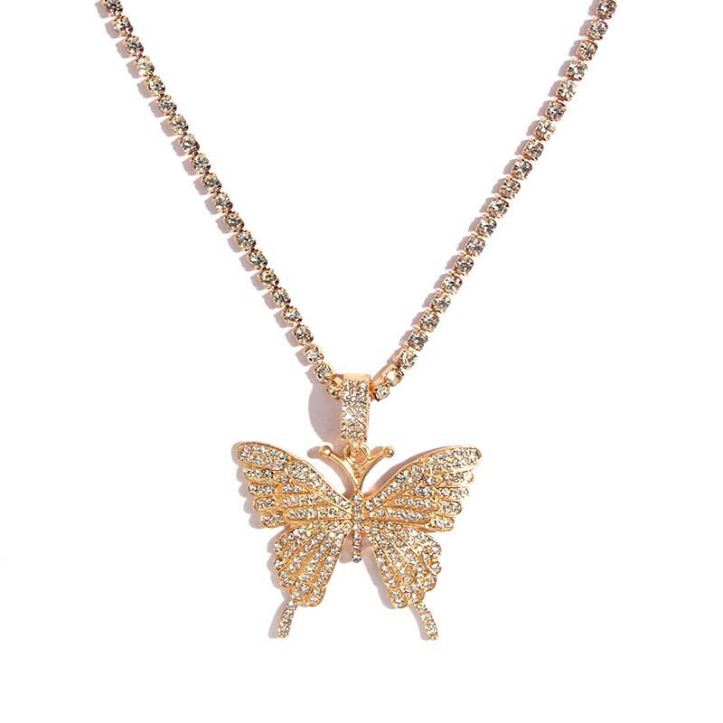 Vintage Butterfly Necklace