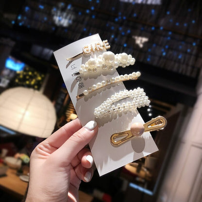 Fashion Pearls Hairclips for Women