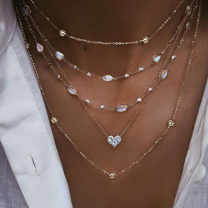 Women's Fashion Multilayer Necklaces