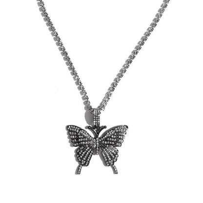 Vintage Butterfly Necklace