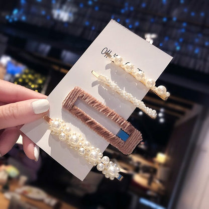 Fashion Pearls Hairclips for Women