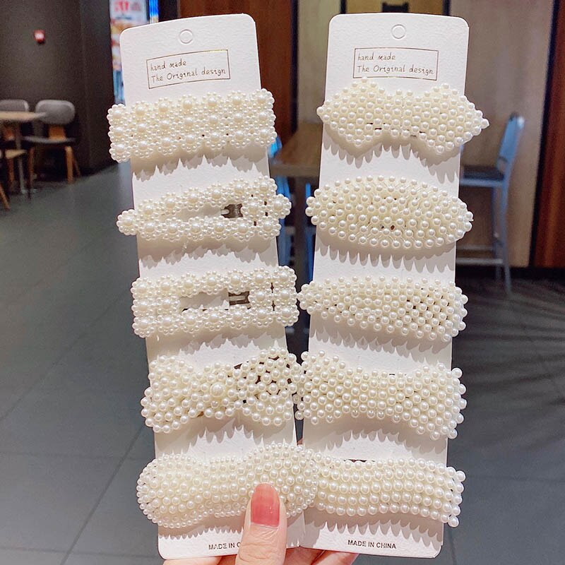 Fashion Pearls Hairclips for Women