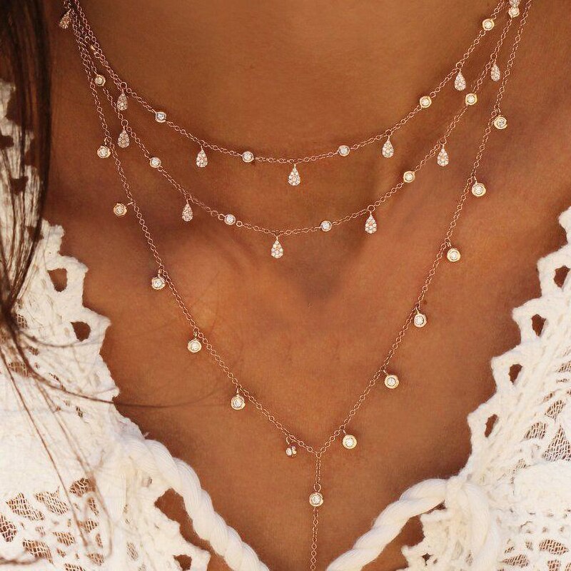 Women's Fashion Multilayer Necklaces