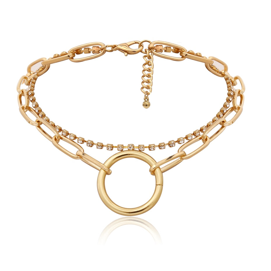 Women's Chain Stylized Necklace