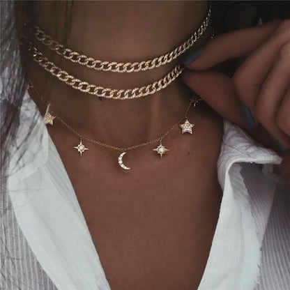 Women's Fashion Multilayer Necklaces