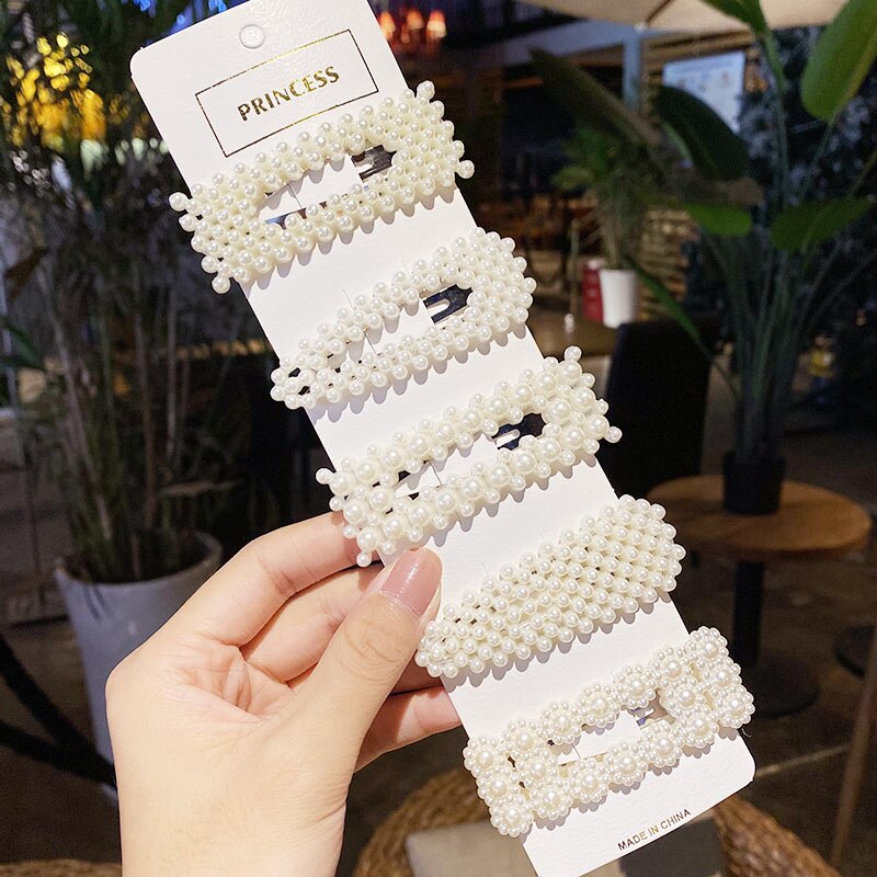 Fashion Pearls Hairclips for Women