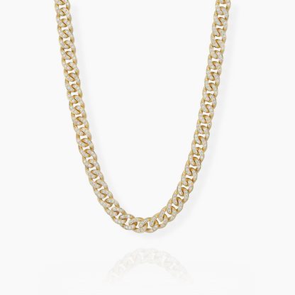 Iced Cuban Link Chain - 7mm